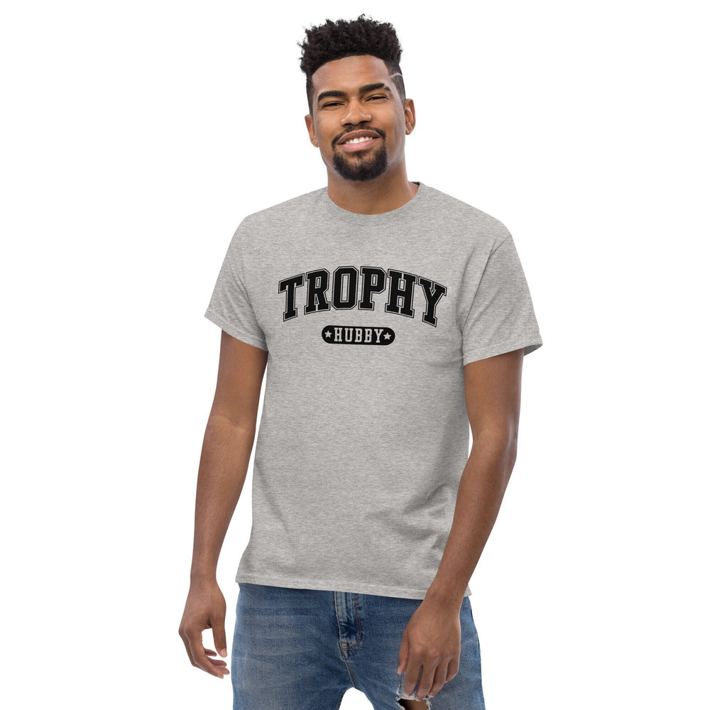 Trophy Husband shirt • Trophy Hubby Shirt, Gift for Him, Gift from Wife, Anniversary Gift for Him, Gift for Husband, Anniversary Present - 1.jpg