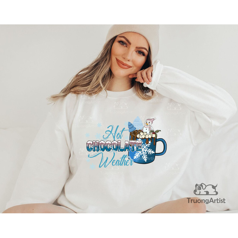 Hot Chocolate Weather Png, Coffee Cups Png, Hot Coffee Png, Winter Png, Snowflakes Png, Holiday, Winter Design, Christmas Png Printable File - 2.jpg