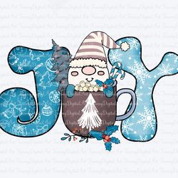 joy gnome png, gnome coffee cups png, hot coffee png, winter gnomes png