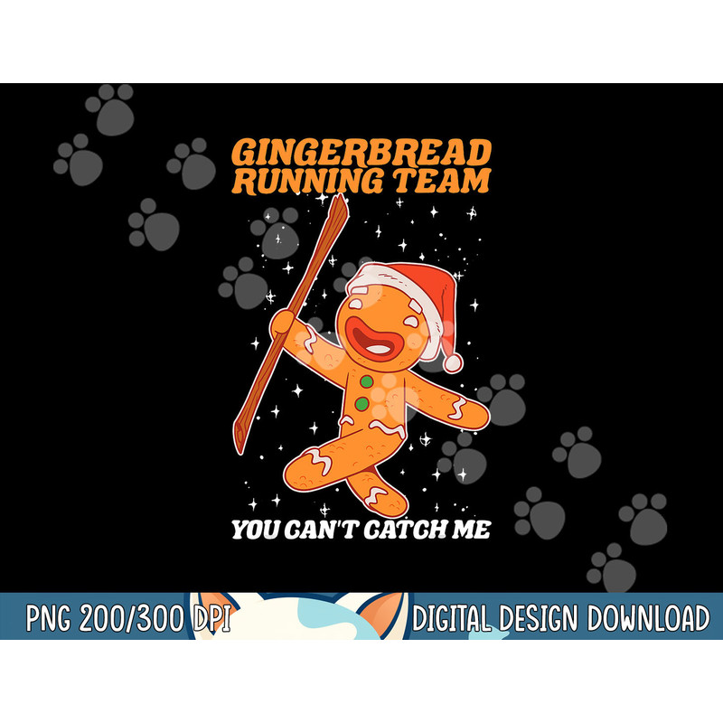 Gingerbread Running Team Christmas Cookie Funny Baking Xmas png,sublimation copy.jpg