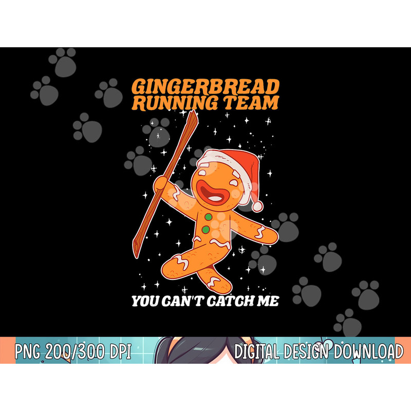 Gingerbread Running Team Christmas Cookie Funny Baking Xmas png,sublimation copy.jpg