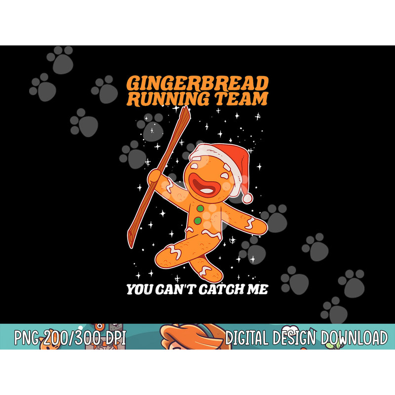 Gingerbread Running Team Christmas Cookie Funny Baking Xmas png,sublimation copy.jpg