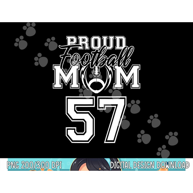 Custom Proud Football Mom Number 57 Personalized Women png, sublimation copy.jpg