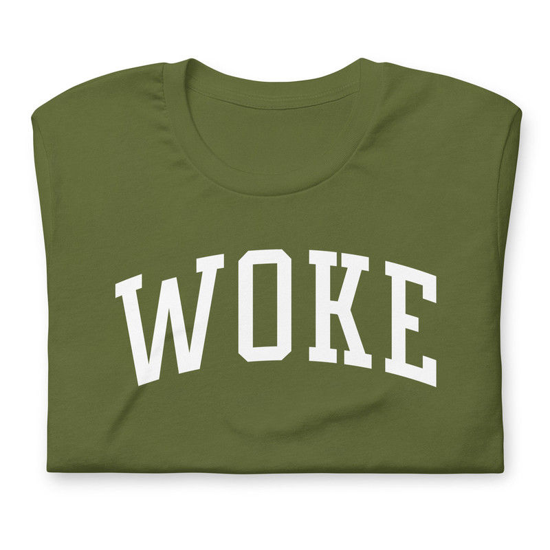 Woke t shirt Collegiate KALE style minimalist design social justice warrior activist - 8.jpg