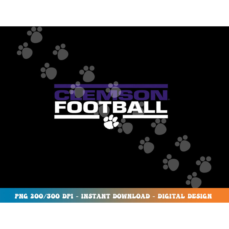 Clemson Tigers Football Tackle Orange Officially Licensed png, sublimation copy.jpg
