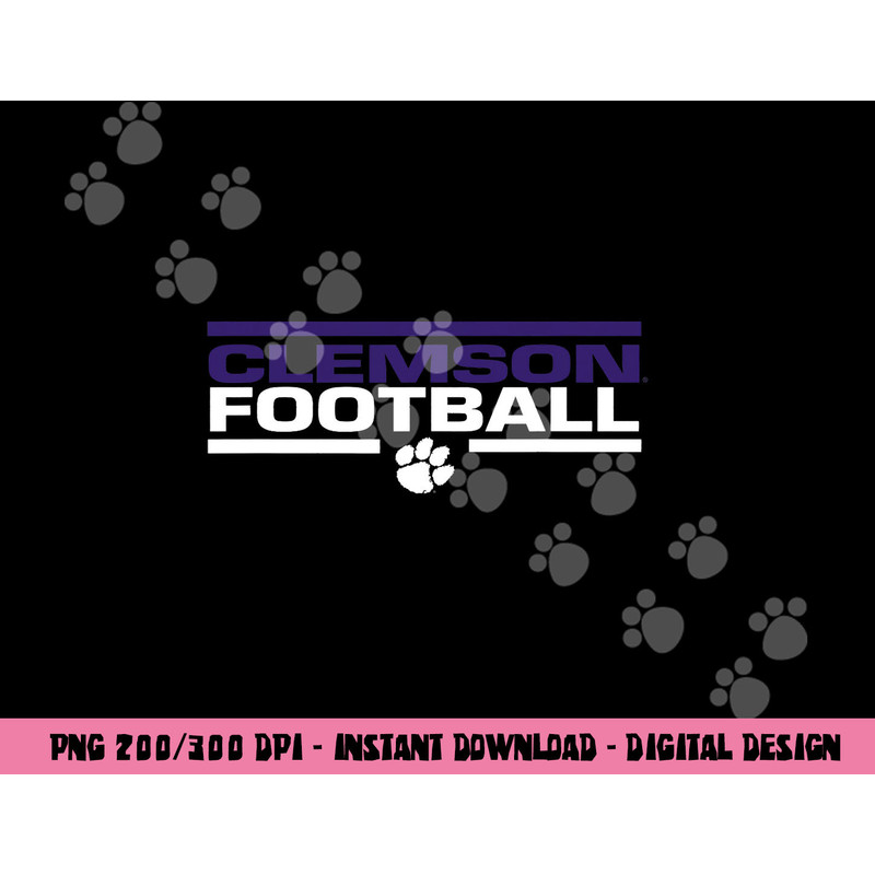 Clemson Tigers Football Tackle Orange Officially Licensed png, sublimation copy.jpg