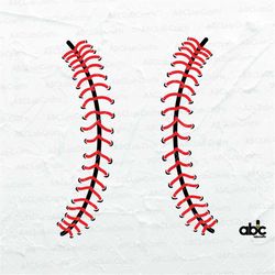 baseball stiches svg file | sports ball svg | baseball shirt | baseball png | softball stiches svg | baseball thread svg