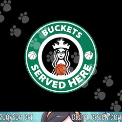 girls basketball funny logo serving buckets great teenager  png, sublimation copy