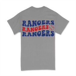 rangers svg, rangers fan svg, team spirit svg, baseball svg, boho svg, wavy stacked svg, retro vintage, svg cut file cri