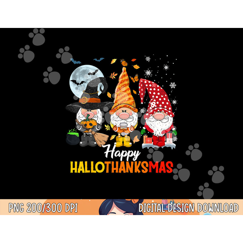 Gnomes Lover Halloween Merry Christmas Happy Hallothanksmas png,sublimation copy.jpg