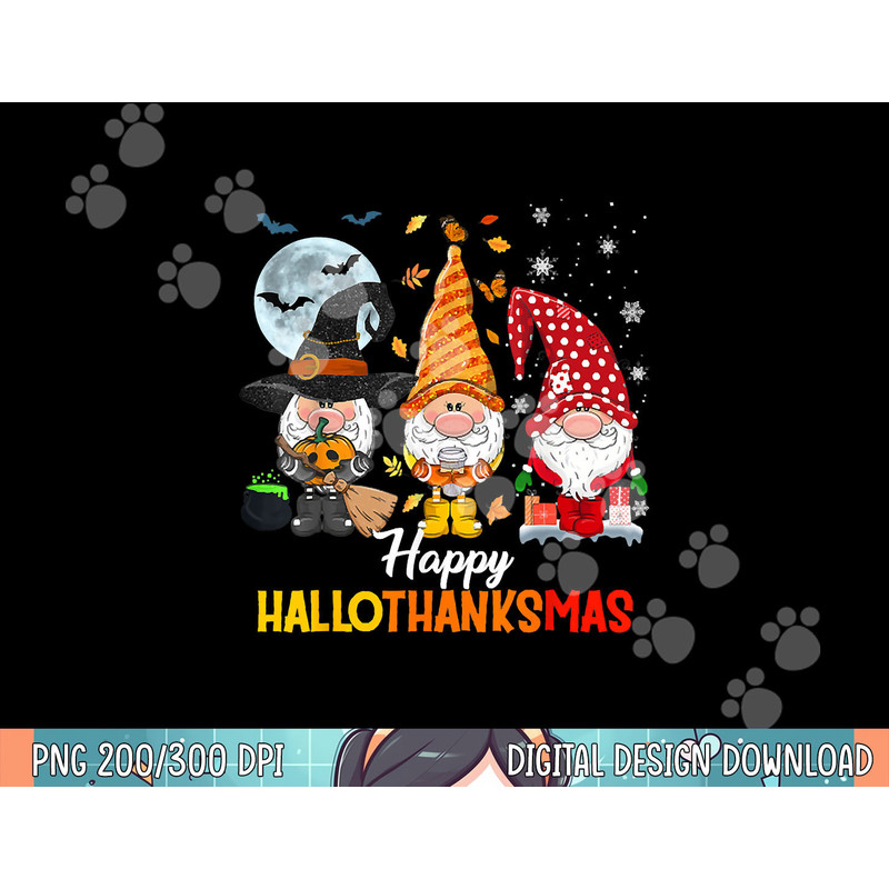Gnomes Lover Halloween Merry Christmas Happy Hallothanksmas png,sublimation copy.jpg