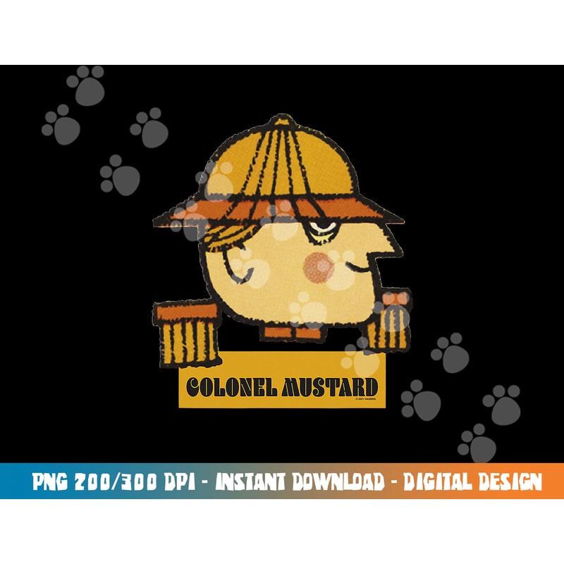 Clue Halloween Colonel Mustard Big Face png,sublimation copy.jpg
