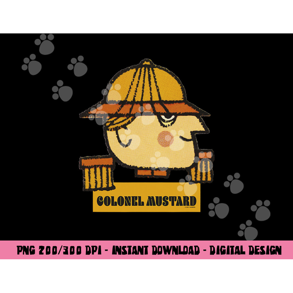 Clue Halloween Colonel Mustard Big Face png,sublimation copy.jpg