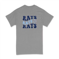 rays svg, rays fan svg, team spirit svg, baseball svg, boho svg, wavy stacked svg, retro vintage, svg cut file cricut, p