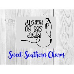 jesus is my jam - svg file - svg files - jesus svg - jam svg - music svg - religious svg