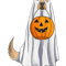 golden retriever ghost pumpkin halloween fall .pnggolden retriever ghost pumpkin halloween fall .png