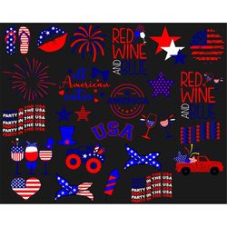 4th of july svg bundle fireworks svg & png 4th of july firework 25 designs fireworks png svg elements fireworks clipart