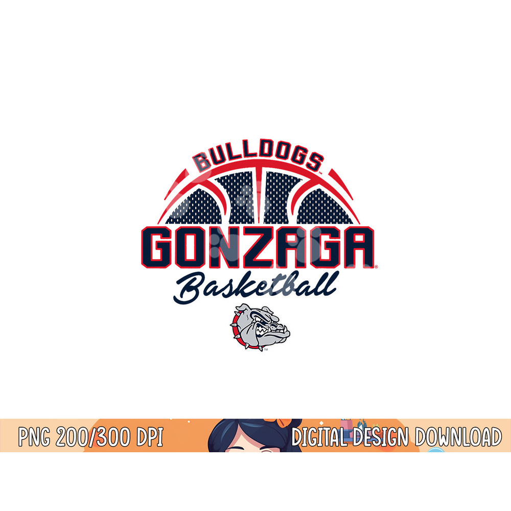 Gonzaga Bulldogs Basketball Swish Officially Licensed png, sublimation copy.jpg