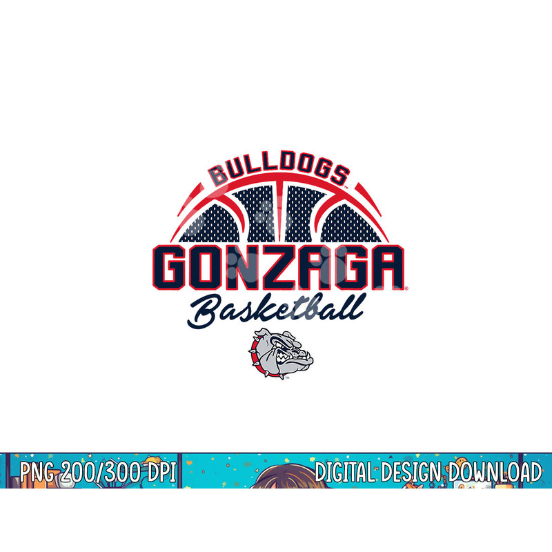 Gonzaga Bulldogs Basketball Swish Officially Licensed png, sublimation copy.jpg