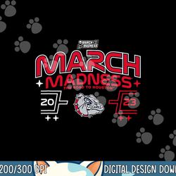 gonzaga bulldogs march madness 2023 basketball navy png, sublimation copy