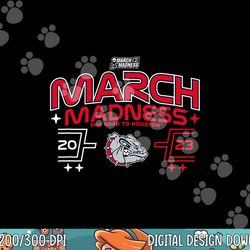 gonzaga bulldogs march madness 2023 basketball navy png, sublimation copy