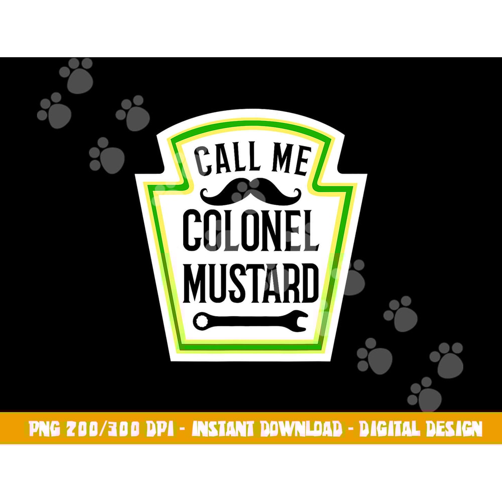 Colonel Mustard Funny Halloween Mustard Costume png, sublimation copy.jpg