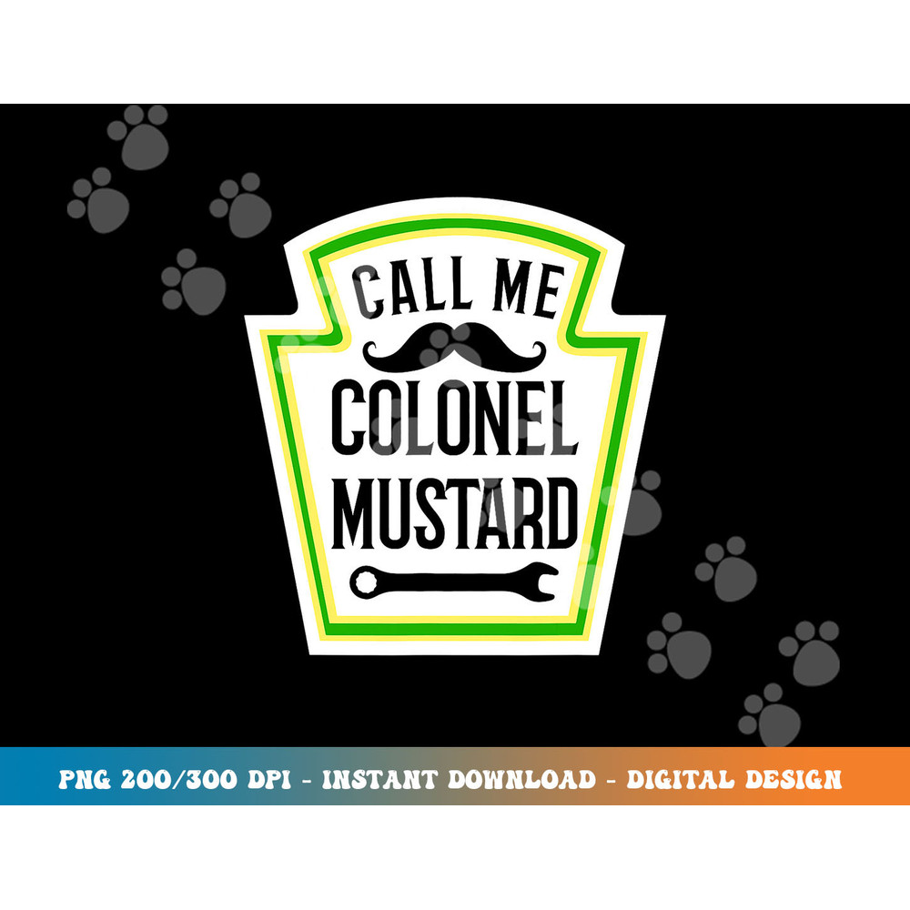 Colonel Mustard Funny Halloween Mustard Costume png, sublimation copy.jpg
