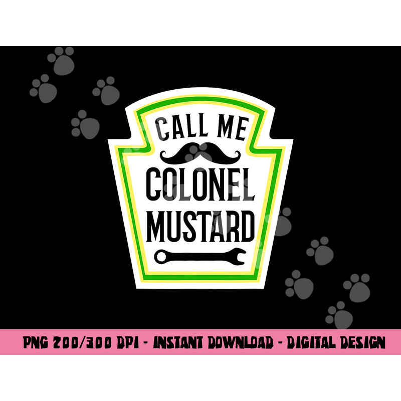 Colonel Mustard Funny Halloween Mustard Costume png, sublimation copy.jpg