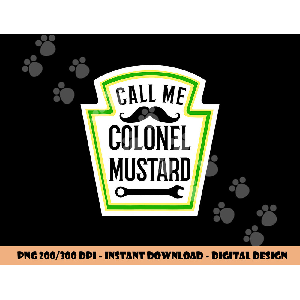 Colonel Mustard Funny Halloween Mustard Costume png, sublimation copy.jpg