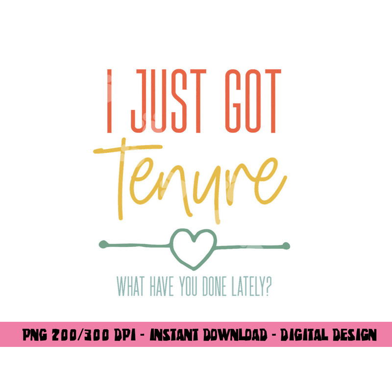 Congrats On Tenured Professor Women Retro Tenure Teacher png, sublimation copy.jpg