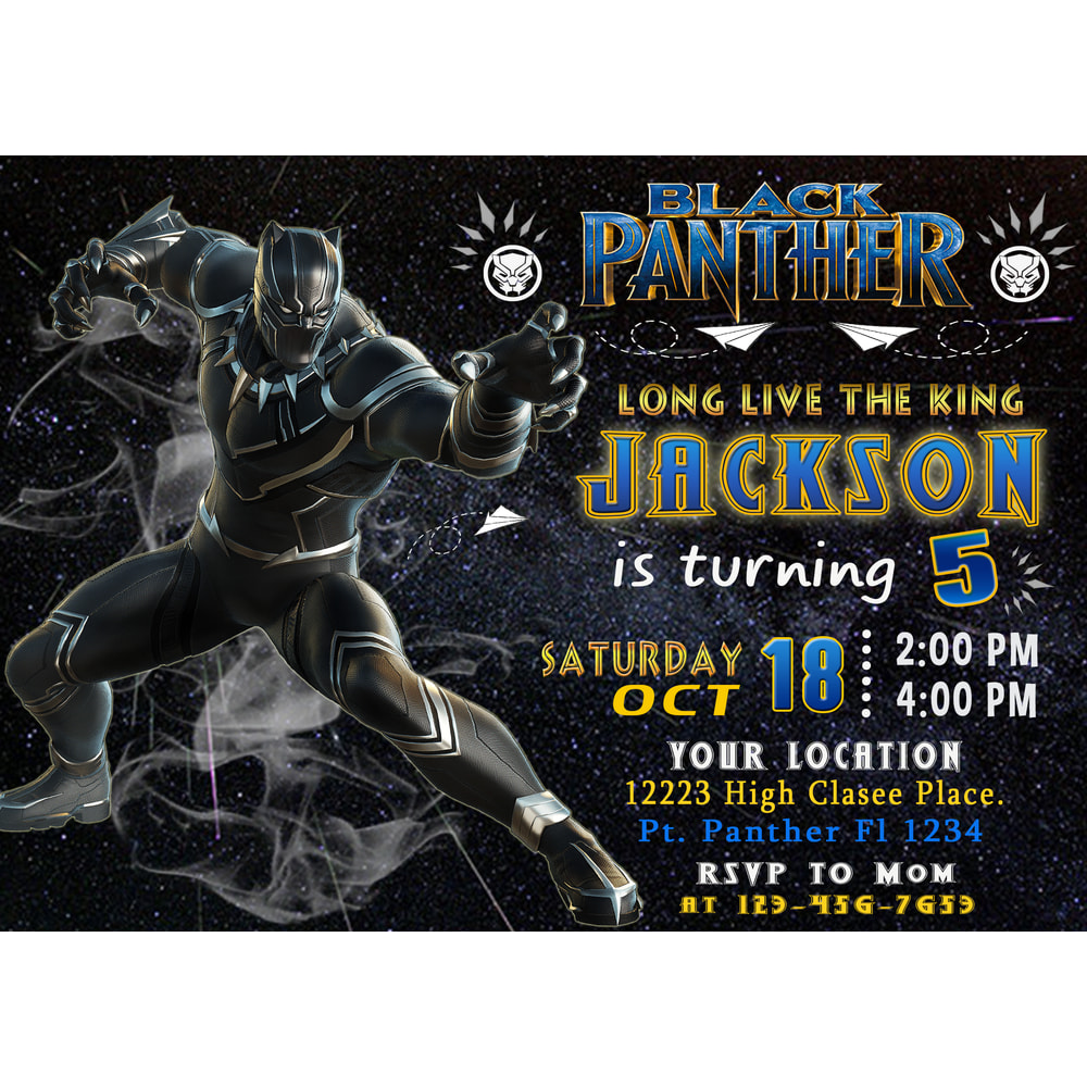 Black Panther Birthday Invitations.jpg