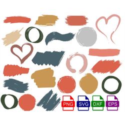 paint brush stroke svg bundle, hand drawn, brush stroke svg, keychain svg, splatter svg, paint brush svg png, background