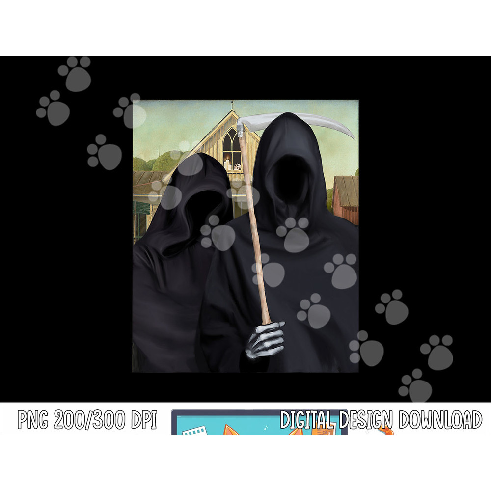 Grim Reaper, American Gothic, Spooky Halloween, Grim Reaper png, sublimation copy.jpg
