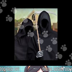 grim reaper, american gothic, spooky halloween, grim reaper png, sublimation copy