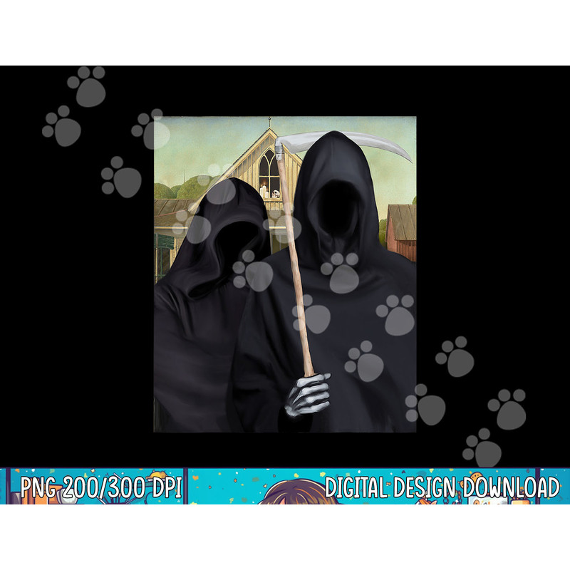 Grim Reaper, American Gothic, Spooky Halloween, Grim Reaper png, sublimation copy.jpg