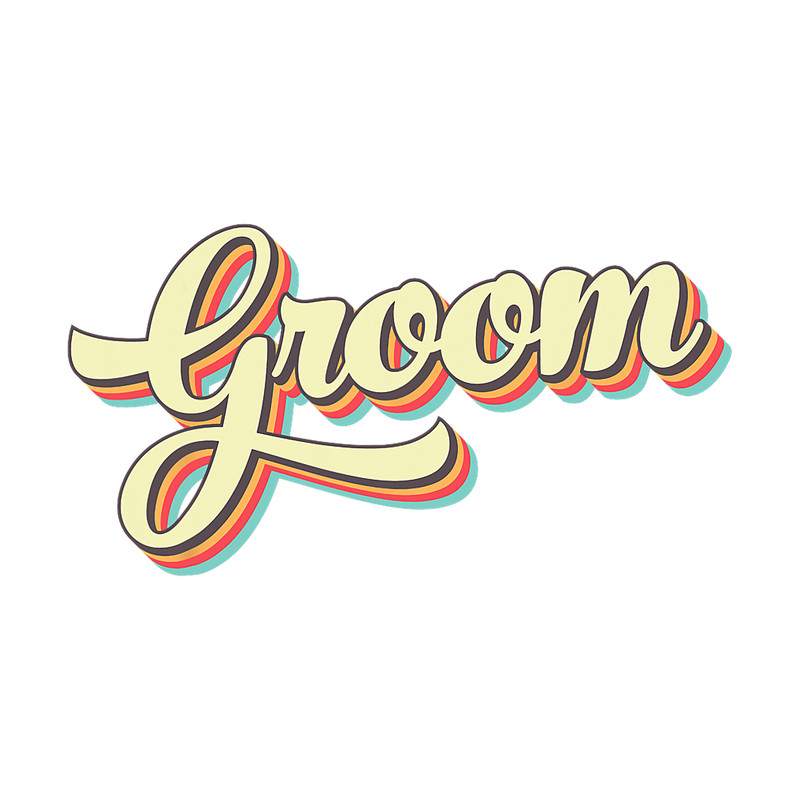 Groom TShirt Retro Art Baseball Font Vintage png, sublimation.png