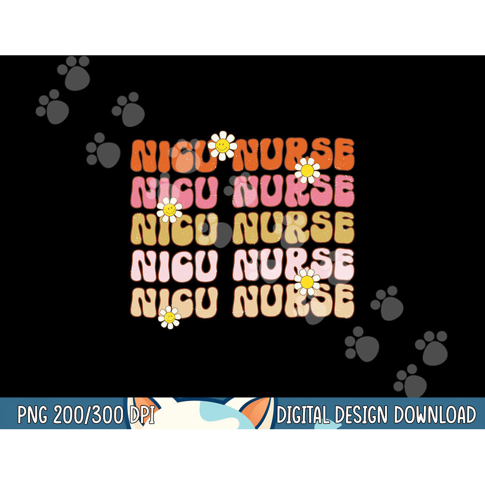 Groovy NICU Nurse Neonatal Intensive Care Unit Cute png, sublimation copy.jpg