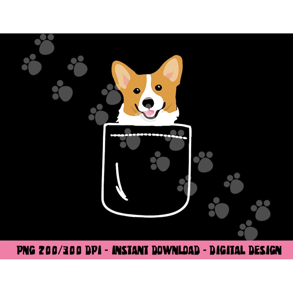 Corgi In Pocket Funny Corgi Crazy Dog Lover Gift png, sublimation copy.jpg