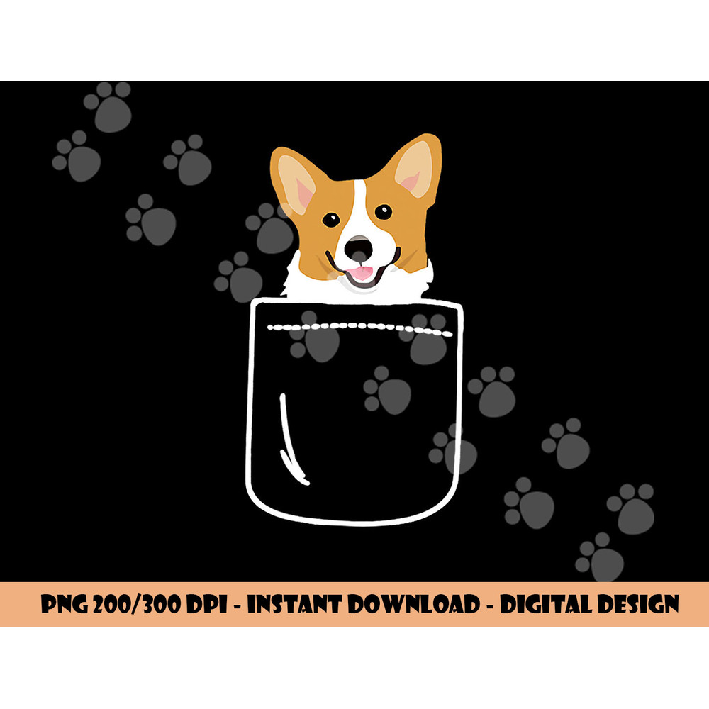 Corgi In Pocket Funny Corgi Crazy Dog Lover Gift png, sublimation copy.jpg