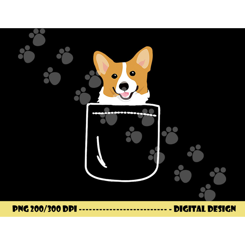 Corgi In Pocket Funny Corgi Crazy Dog Lover Gift png, sublimation copy.jpg