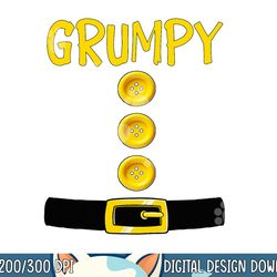 grumpy dwarf halloween costume color matching grumpy dwarf png, sublimation copy