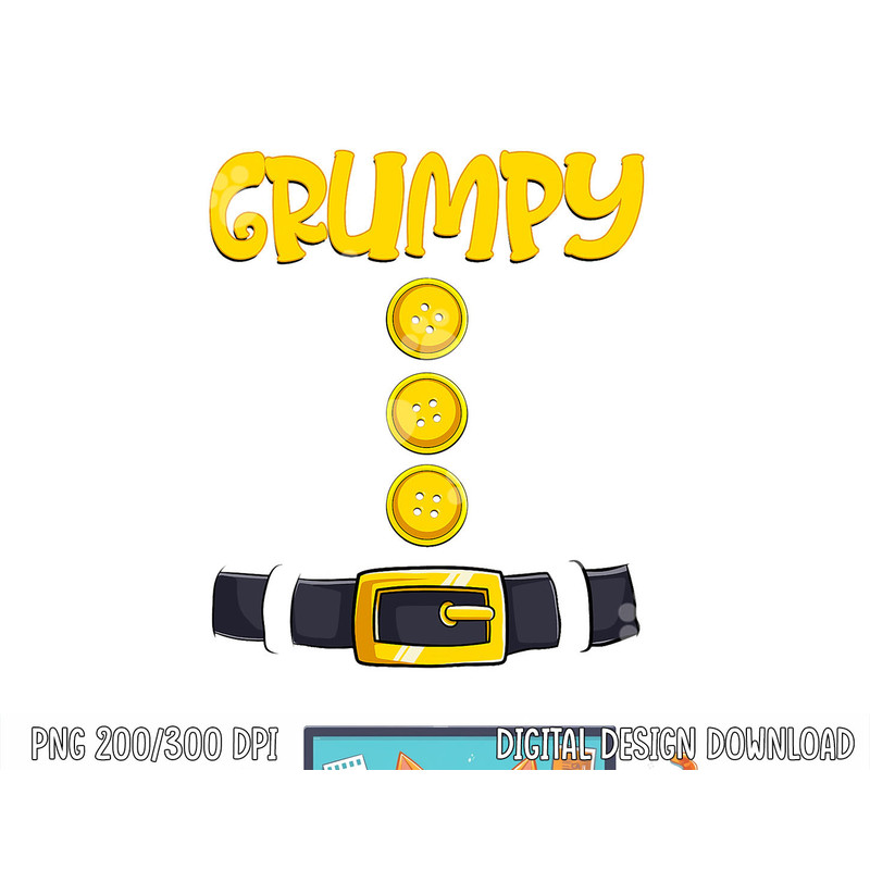 Grumpy Halloween Dwarf Costume Color Matching png, sublimation copy.jpg