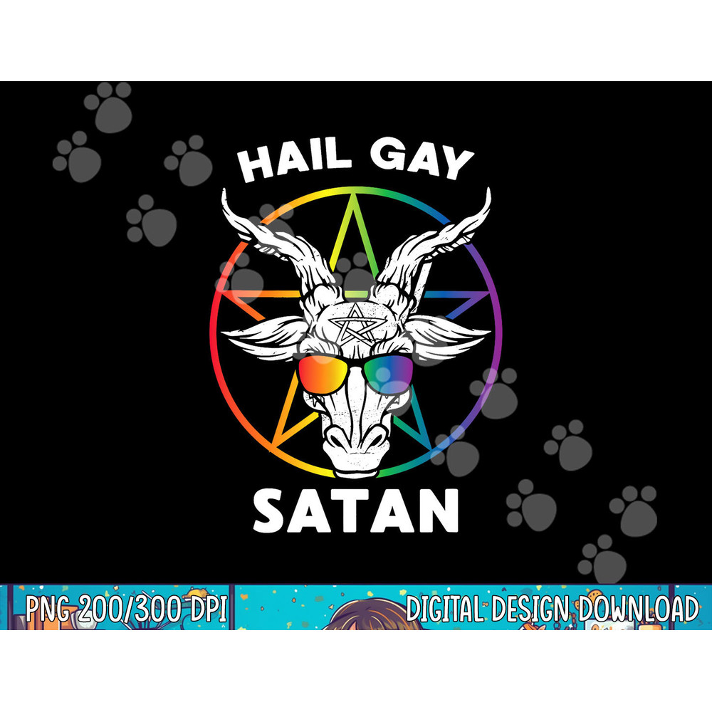 Hail Gay Satan Funny LGBT Devil Gay Ally Halloween Devil png, sublimation copy.jpg