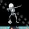Dabbing Skeleton Soccer T Shirt Halloween Boys Kids Men Gift png,sublimation copy.jpg
