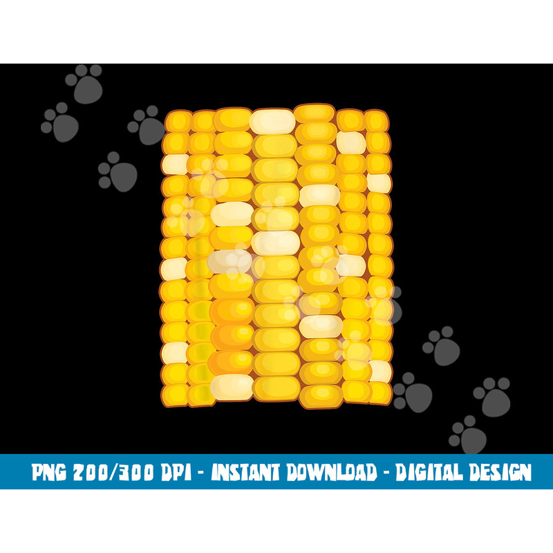 Corn Costume Halloween Shirt  Cool Food Dress-Up Gift png, sublimation copy.jpg