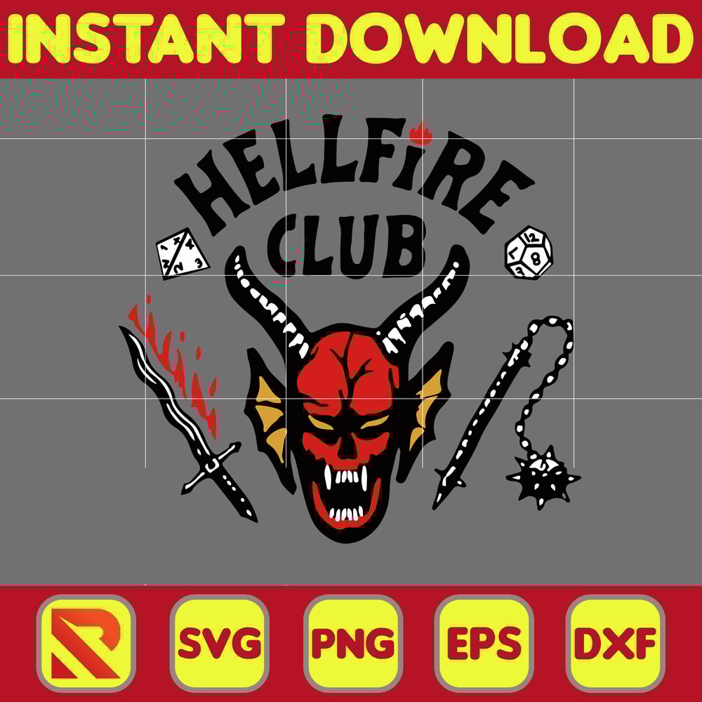 Hellfire Club Svg, Stranger Things SVG, Stranger Things Svg, Stranger Things Svg, Stranger Things Cut Files, Stranger Things Prints Font Svg (10).jpg