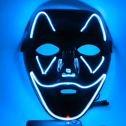 Neon Halloween Mask