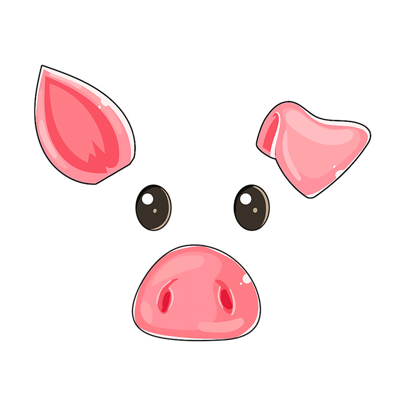 Cute Pig Face Halloween Costume Pig Family Matching png, sublimation.png