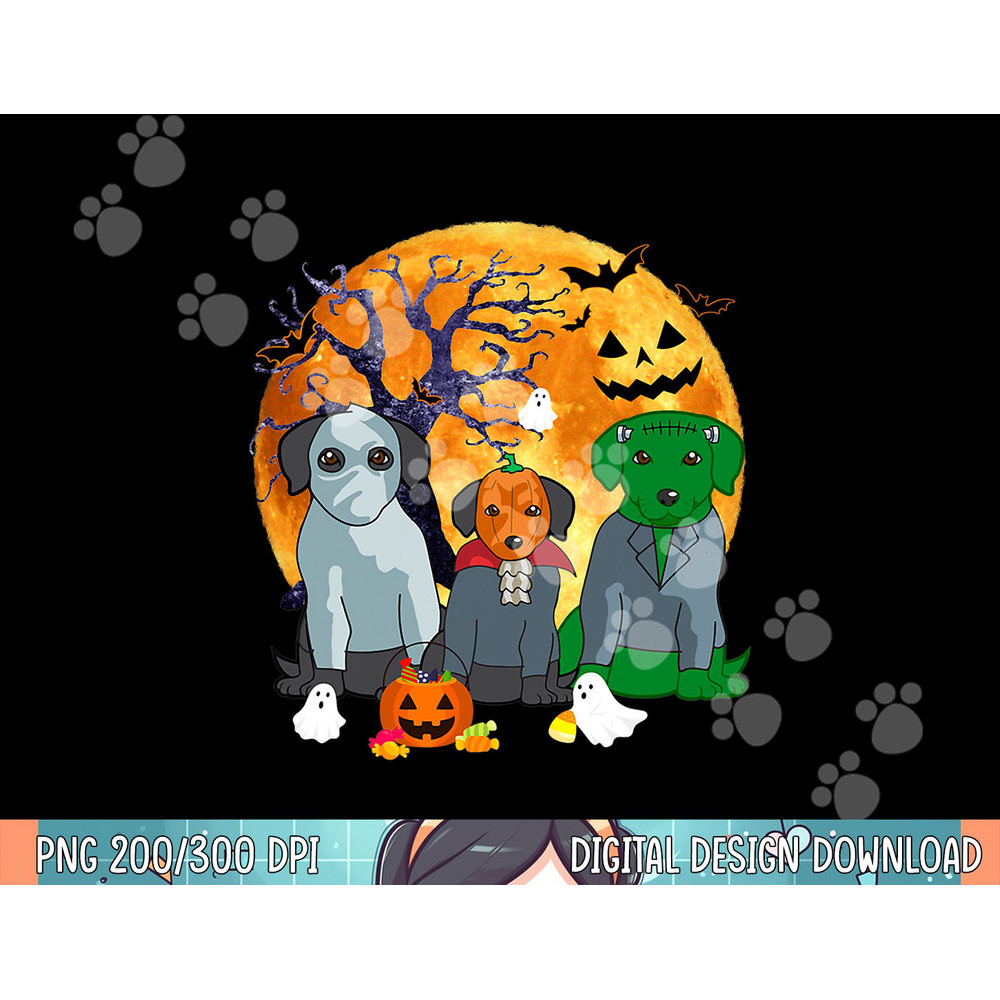 Halloween Black Lab Dog Zombie Jack O Lantern Pumpkin png, sublimation copy.jpg