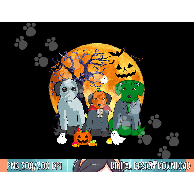 Halloween Black Lab Dog Zombie Jack O Lantern Pumpkin png, sublimation copy.jpg